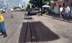 Operação Tapa-buraco em João Pessoa