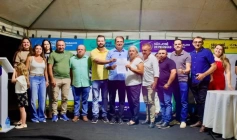 Solenidade liderada pelo prefeito Bal Lins