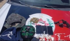 Drogas apreendidas em ação da PM