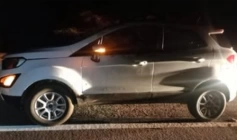 Veículo recuperado pela PM na Paraíba