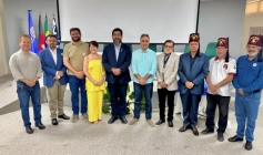 Luciano Cartaxo em visita Instituto Palate