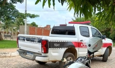 Motocicleta adulterada apreendida pela PM em Catolé do Rocha 