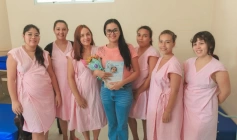 Bebê prematuro recebe festa de despedida e homenagens após alta do Hospital Edson Ramalho