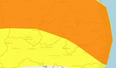 Alerta Laranja para temporais e ventos fortes