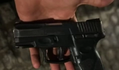 Pistola apreendida pela ROTAM em Bayeux 