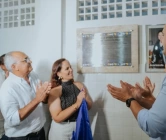 Inauguração de escola em Pedras de Fogo