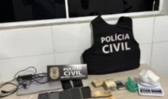 Prisão de suspeito por tráfico de drogass