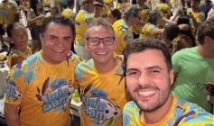 Wilson Santiago, Prefeito Cleber, e Wilson Filho
