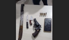Arma de fogo apreendida em ação da PM