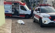 Imagem do homicídio ocorrido em Paulista 