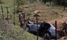 Imagem do acidente na PB 325, entre Lagoa e Jericó 