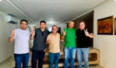 Inácio Falcão com Fábio Tyrone