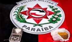 Material apreendido em ação da Polícia Militar
