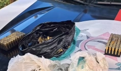 Droga e munições apreendidas em ação da Polícia Militar