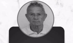Senhor José Francisco da Silva, conhecido popularmente como “Zagalo”, aos 65 anos de idade.