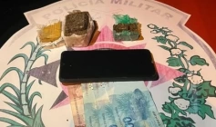 Drogas apreendidas pela polícia militar em Itaporanga 
