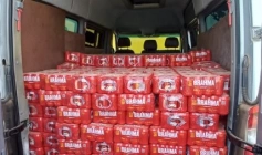 Apreensão de carga irregular de bebidas na BR-101, na Paraíba