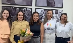 Pollyanna Werton recebe segunda-dama e reforça compromisso com políticas sociais na Paraíba