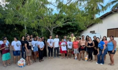 Fábio Tyrone em visita a aldeia indígena e comunidades do município de Conde