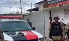Drogas apreendidas em ação da Polícia Militar