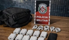 Parte de objetos roubados em Sousa