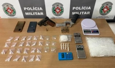 Prisão de suspeito por tráfico de drogas