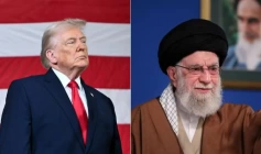 presidente norte-americano, Donald Trump e o líder supremo do Irã, Ali Khamenei