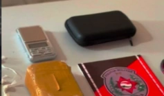 Droga apreendidas em ação da PM