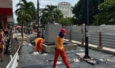 Reforma da Praça Vidal de Negreiros, conhecida como Ponto de Cem Réis