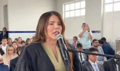 Amanda Silveira representa Legislativo em sessão histórica do TJPB realizada em Sousa
