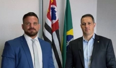 Tarcísio Jardim e Guilherme Derrite