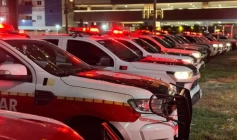 Viaturas da Polícia Militar