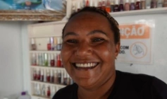 Lidiane Neves, manicure e empreendedora local