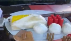 Material ilícito apreendido em ação da Polícia Militar