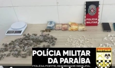 Apreensão de drogas na cidade de Cajazeiras