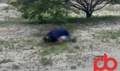 Imagem do crime de homicídio na zona rural de Santa Cruz 