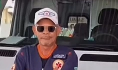 Socorrista do SAMU de Sousa, José Nazário, de 58 anos