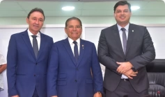 Deusdette Queiroga, Adriano Galdino, e Tarciano Diniz