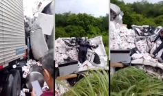 Grave acidente com vítima fatal