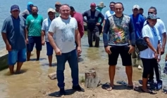 Peixamento no município de Condado, no Sertão paraibano