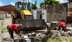 Ação do Gaeco, Segurança de JP, PC e PM reforça desobstrução de ruas bloqueadas por facções criminosas