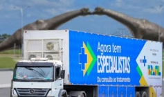 Unidade móvel do programa federal “Agora Tem Especialista”