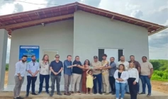 Entrega de novas moradias na cidade de Aparecida