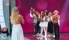 Família Amaro no Programa de Eliana