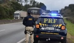 Operação de fiscalização realizada pela Polícia Rodoviária Federal
