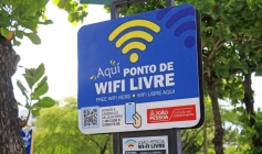 15 pontos de internet gratuita