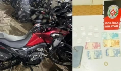 Prisão de homem por tráfico de drogas