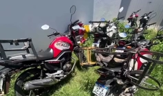 Motocicletas apreendidas pela Polícia Civil