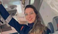 Enfermeira Kamila Gomes Martins, de 31 anos