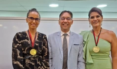 Medalha às juízas de Direito Rosimeire Ventura Leite e Flávia de Sousa Batista